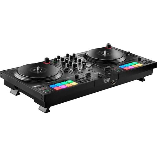 HERCULES DJ Controller "DJ Control Inpulse T7", schwarz, B:54,2cm H:7cm T:29,6cm, DJ-Controller