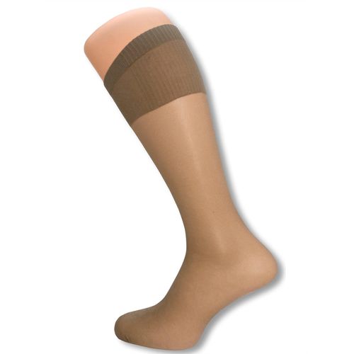 Strümpfe, Damen, beige, 94% Polyamid, 6% Elasthan, Socken