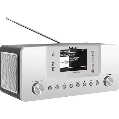 TECHNISAT Radio "DIGITRADIO 574 IR", silber, B:31cm H:13,5cm T:17cm, Radios