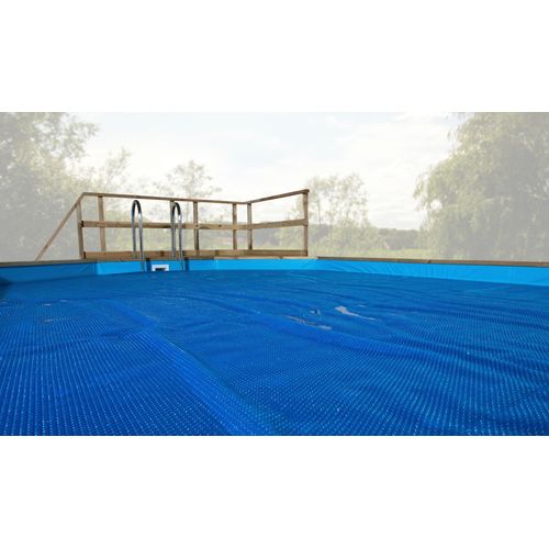 Pool-Abdeckplane WEKA, blau, B:400cm L:540cm, Polyethylen (PE), Planen, für Rechteckpool Gr. 2