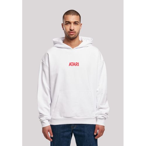 Kapuzenpullover F4NT4STIC "Atari Games Red Retro Gaming", Herren, Gr. XXL, weiß, Obermaterial: 100% Baumwolle, casual, oversize, Langarm, Pullover, Premium Qualität