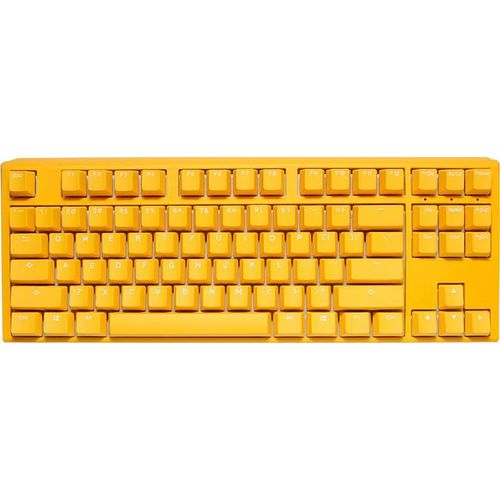 Ducky One 3 Yellow TKL Gaming Tastatur RGB LED - MX-Clear US - Tastatur