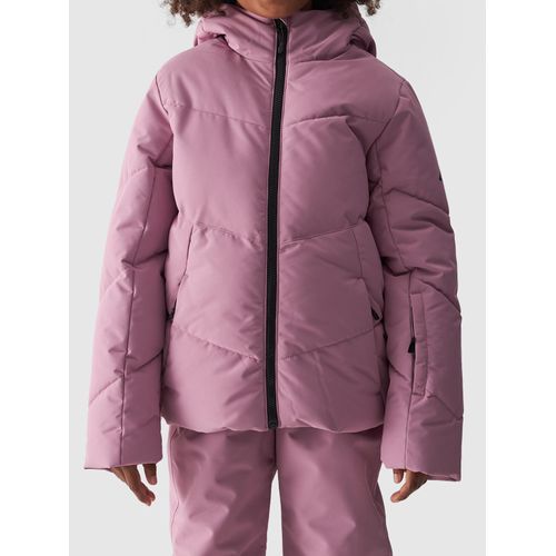 Skijacke 4F, Kinder, Gr. 164, rosa, Obermaterial: 100% Polyester. Futter: 100% Polyester. Wattierung: 100% Polyester, unifarben, sportlich, hoch geschlossener Ausschnitt, Langarm weit,eingesetzt eingefasste Kante, Jacken, Winterjacke