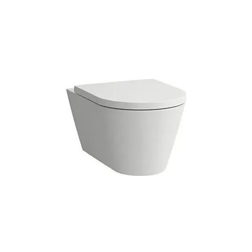 Laufen Kartell Wand-Tiefspül-WC H8213317570001 weiß matt, spülrandlos, mit Silent Flush