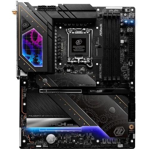 ASRock Z890 TAICHI - Motherboard - ATX - LGA1851-Sockel - Z890 Chipsatz - USB4, USB-C 3.2 Gen 2x2, USB 3.2 Gen 2, USB 3.2 Gen 1 - 5 Gigabit Ethernet, Wi-Fi 7, Bluetooth - Onboard-Grafik (CPU erforderlich)