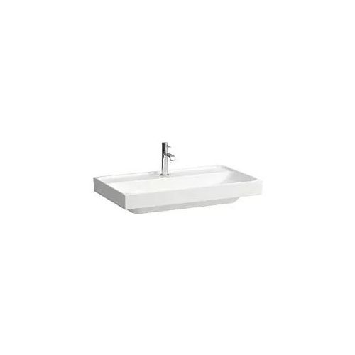 Laufen Meda Aufsatzwaschtisch H8161170001581 80x46cm, ohne Überlauf, 3 Hahnlöcher, weiß