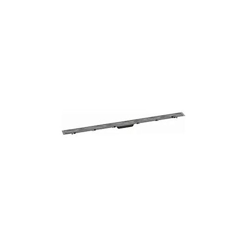 hansgrohe RainDrain Rock Duschrinne 56034000 120 cm, Fertigset, kürzbar und befliesbar