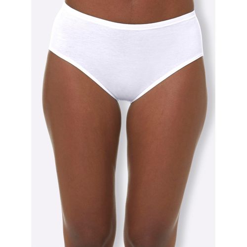 Slip WÄSCHEPUR, Damen, Gr. 50, weiß, 95% Modal, 5% Elasthan, Unterhosen