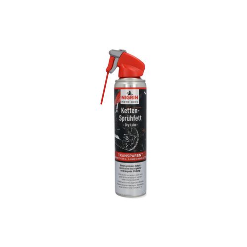 NIGRIN MotoBike Ketten-Sprühfett -Transparent (400 ml) Kettenspray 20620