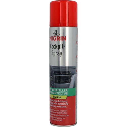 NIGRIN Cockpit-Spray Zitrone (400 ml) Displayreiniger 20464