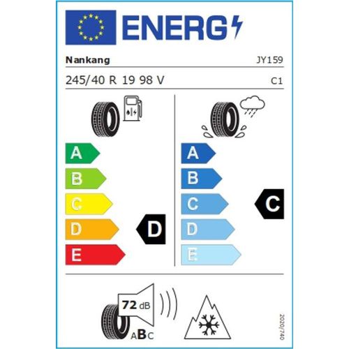 Nankang - Reifen 245/40R19 98V Winter Activa SV-55 Winterreifen JY159