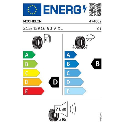 MICHELIN 215/45R16 90V - Pilot Sport 3 Sommerreifen 474002