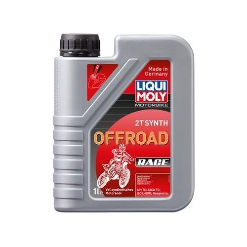 LIQUI MOLY Motorbike 2T Synth Offroad Race Motoröl für KTM MOTORCYCLES YAMAHA GILERA APRILIA CAGIVA PEUGEOT KAWASAKI MALAGUTI HUSABERG GASGAS HUSQVAR