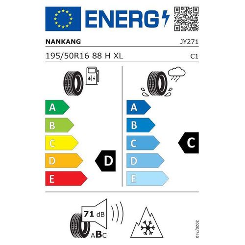 Nankang - Reifen 195/50R16 88H Winter Activa SV-3 Winterreifen JY271