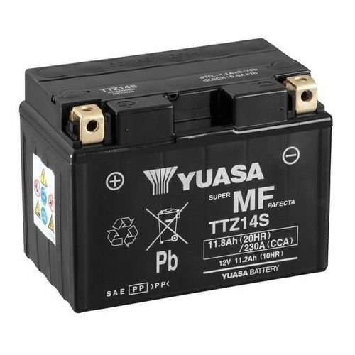 YUASA TTZ14S 12V 11,2Ah 230A Starterbatterie 12Ah