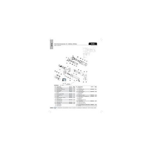 Ideal Standard Griffhebel STRADA, kpl., Click-Kart., F960873AA Chrom