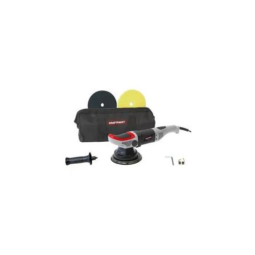 Dino KRAFTPAKET Poliermaschine Exzenter mit Zwangsrotation 710W 8mm Polieranlage 640247