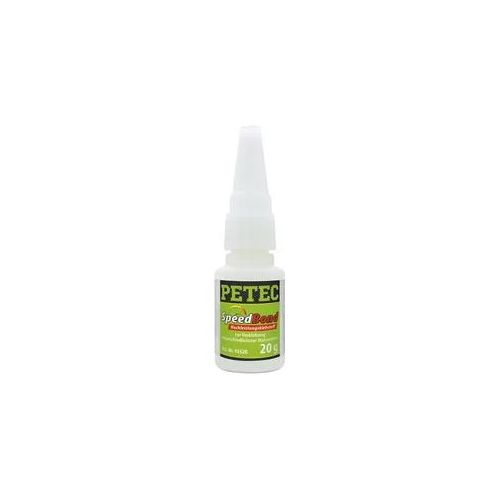 PETEC Speedbond Hochleistungsklebstoff (20 ml) Kunststoff-Klebstoff,Klebstoff, Kunststoffreparatur,Gummiklebstoff,PVC-Klebstoff,Sekundenkleber,Univers