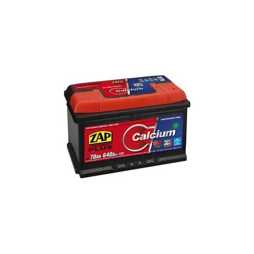 ZAP CALCIUM PLUS 12V 70Ah 640A Starterbatterie 570 58