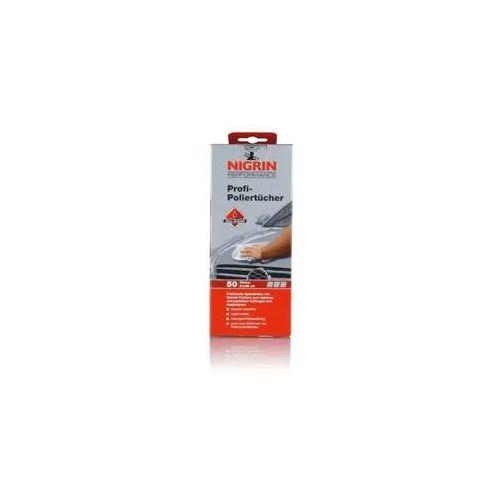 NIGRIN Performance Profi-Poliertücher (50 Stk) Reinigungstücher 73898