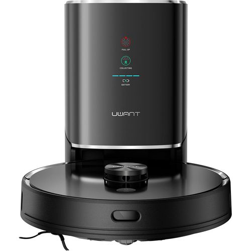 Uwant U100 Saugroboter & Mop, Auto Mop Waschen und Trocknen, Selbstnachfüllen und Selbstentleeren