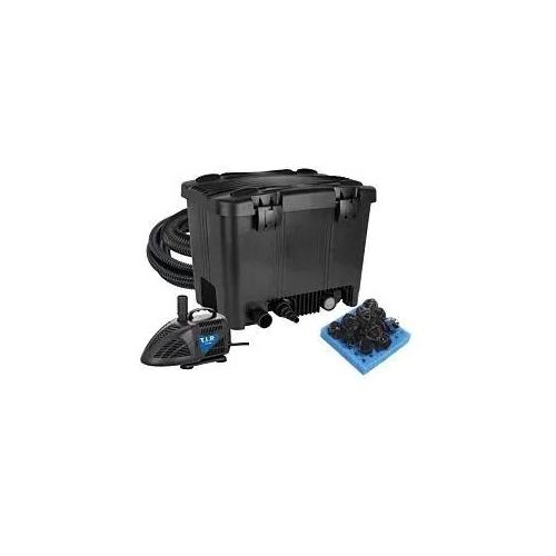 T.I.P. Teichfilter-Set - Für 20.000 l Teich, UV-C 18 W, Wet-and-Dry, 70 l Filterbehälter, WDF 20000 UV 18, 30285