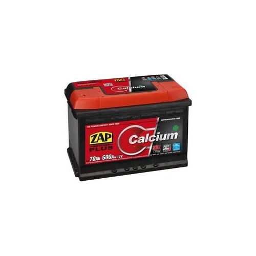 ZAP CALCIUM PLUS 12V, 70Ah, 600A Starterbatterie 12V 70Ah 570 38