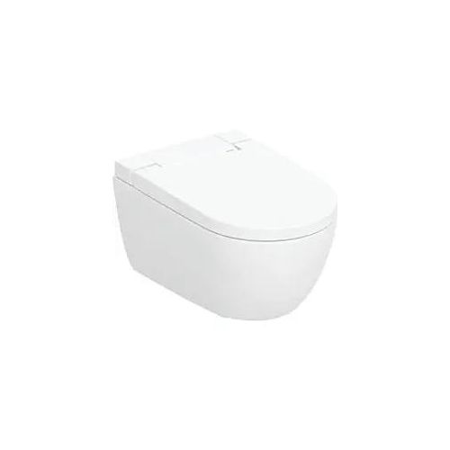 Geberit AquaClean Alba Dusch-WC spülrandlos 146350011 weiß KeraTect, Komplettanlage