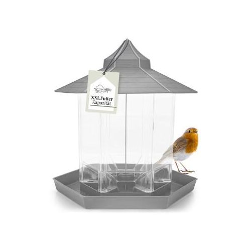 WILDLIFE HOME Futterlaterne, Grau