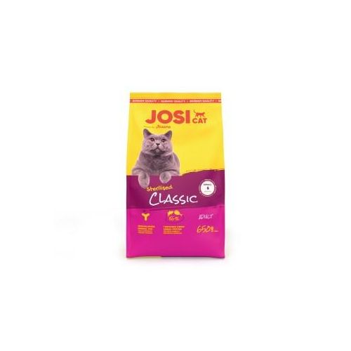 JosiCat Sterilised Classic für sterilisierte Katzen 7x650 g
