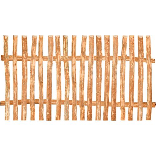 Gartenzaun Holz H 140 x B 200cm Lattenabstand 5-6cm Bausatz
