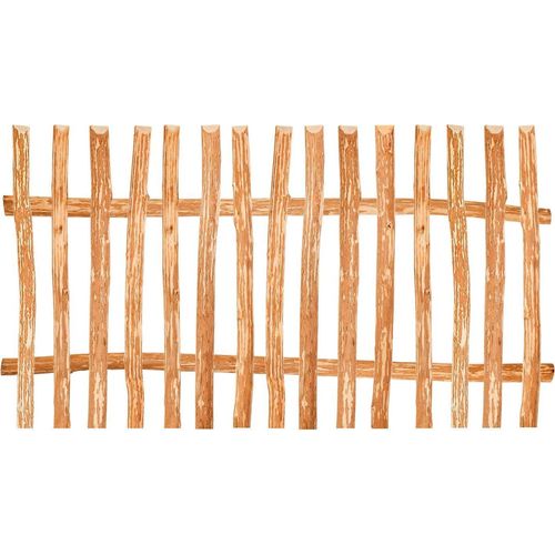 Gartenzaun Holz H 150 x B 200cm Lattenabstand 7-9cm Bausatz