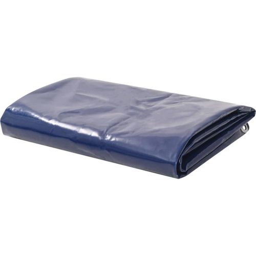 Abdeckplane 650 g/m2 5 x 6 m Blau