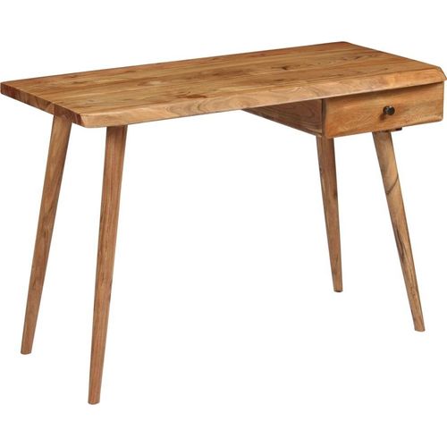 Schreibtisch Akazienholz Massiv 110 x 50 x 76 cm