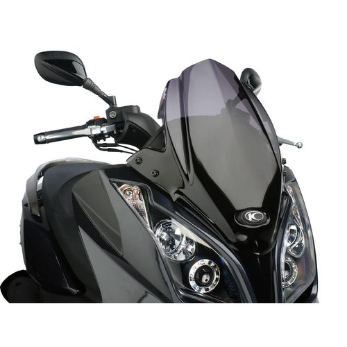 Windschild Puig V-Tech Sport dark smoke für Kymco Downtown 125i, 300i ABS 09-14