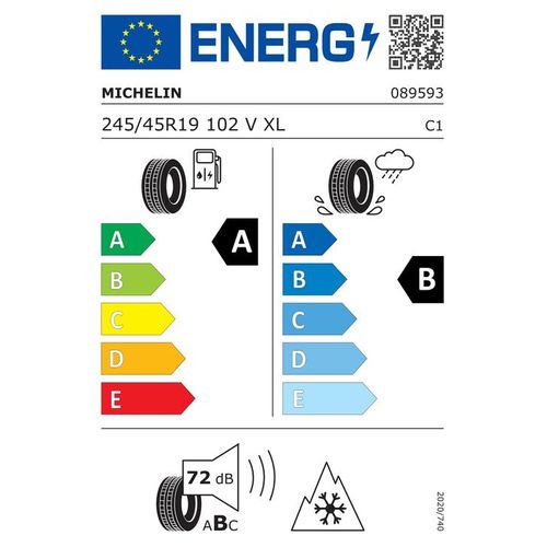 MICHELIN [Michelin] 245/45R19 102V - CrossClimate 2 Ganzjahresreifen 089593