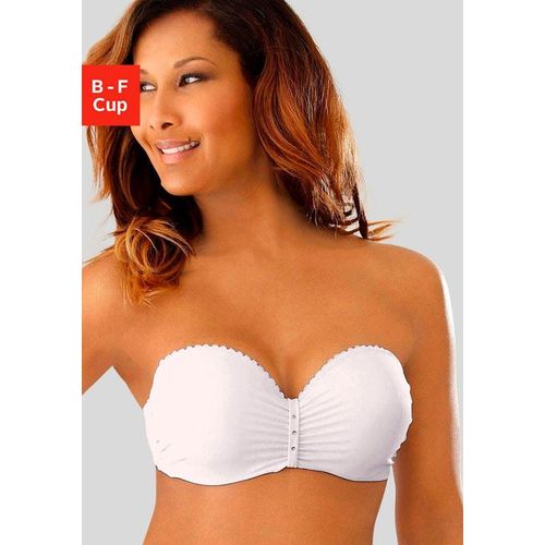 Multiway-BH NUANCE, Damen, Gr. 100, Cup D, beige (puder), Microtouch, Obermaterial: 88% Polyamid, 12% Elasthan, klassisch, BHs, mit Bügel und mit Schale