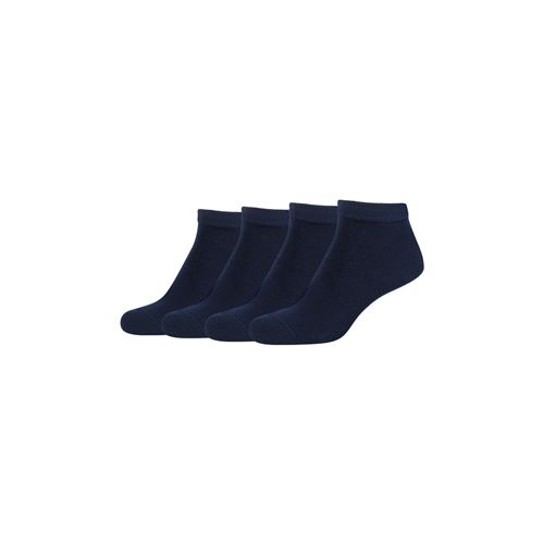 Sneakersocken CAMANO, Damen, Gr. 39-42, blau (navy), Viskose, Polyamid, Elasthan, unifarben, normal, Socken, mit druckfreinem Bündchen