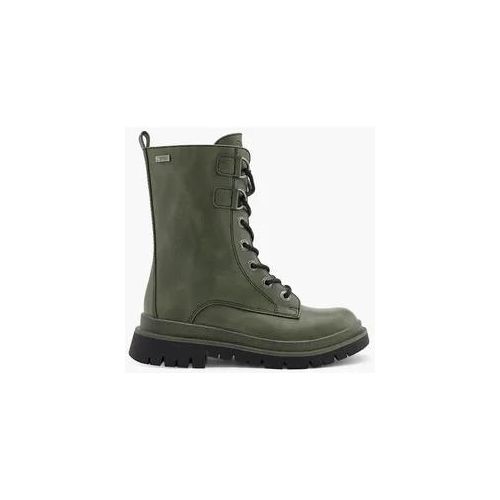 Schnürboots - Damen - khaki