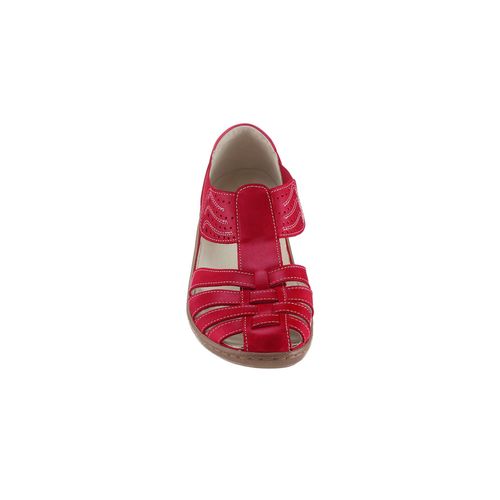 Slipper CLASSIC, Damen, Gr. 42, rot, Glattleder, klassisch, Schuhe