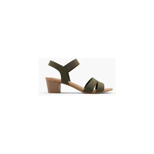 Sandalette - Damen - khaki - 38