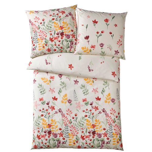 Bettwäsche HEINE HOME Gr. 1, bunt, B/L: 135cm x 200cm, Renforcé, B/L: 40cm x 80cm, Renforcu00e9, 100% Baumwolle, Bettwäsche