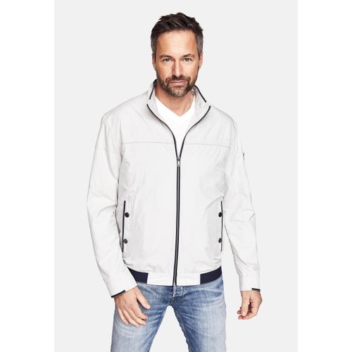 Outdoorjacke CABANO, Herren, Gr. 32, beige (hellbeige), 100% Polyester, unifarben, sportlich, kurz, hoch geschlossener Ausschnitt, Langarm, Jacken, mit elastischem Bund
