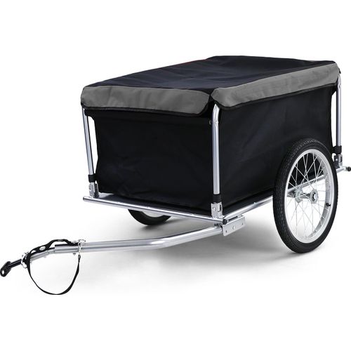 Fahrrad Anhänger / Transport Anhänger klappbar bis 65Kg Schwarz in