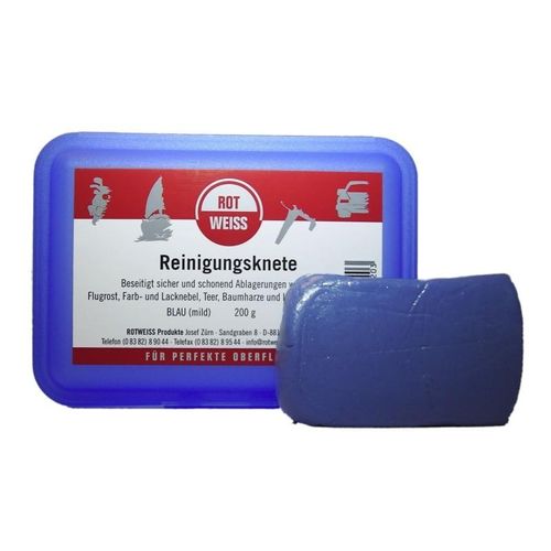 ROTWEISS Reinigungsknete Dose (200 g) Reinigungs-Knetmasse 1520