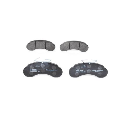 BOSCH Bremsbelagsatz MERCEDES-BENZ 0 986 494 942 A6314200220,6314200220