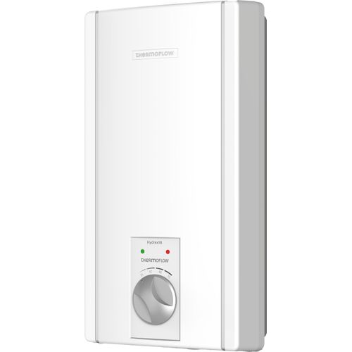 Durchlauferhitzer THERMOFLOW "Thermoflow Hydrex 18/21/24", weiß, B:25,5cm H:47,2cm T:11,5cm, Durchlauferhitzer, Durchlauferhitzer, mit stufenloser Temperaturregelung