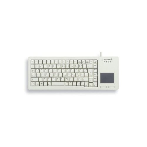 CHERRY TAS G84-5500 Corded EU-Layout hellgrau Touchpad USB