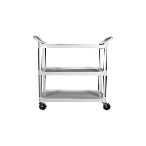 Rubbermaid X-TRA™ Mehrzweckwagen, offene Ausführung, bis 135 kg, weiß