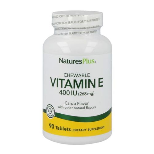 Natures Plus Vitamin E 400 IE 90 Lutschtabletten